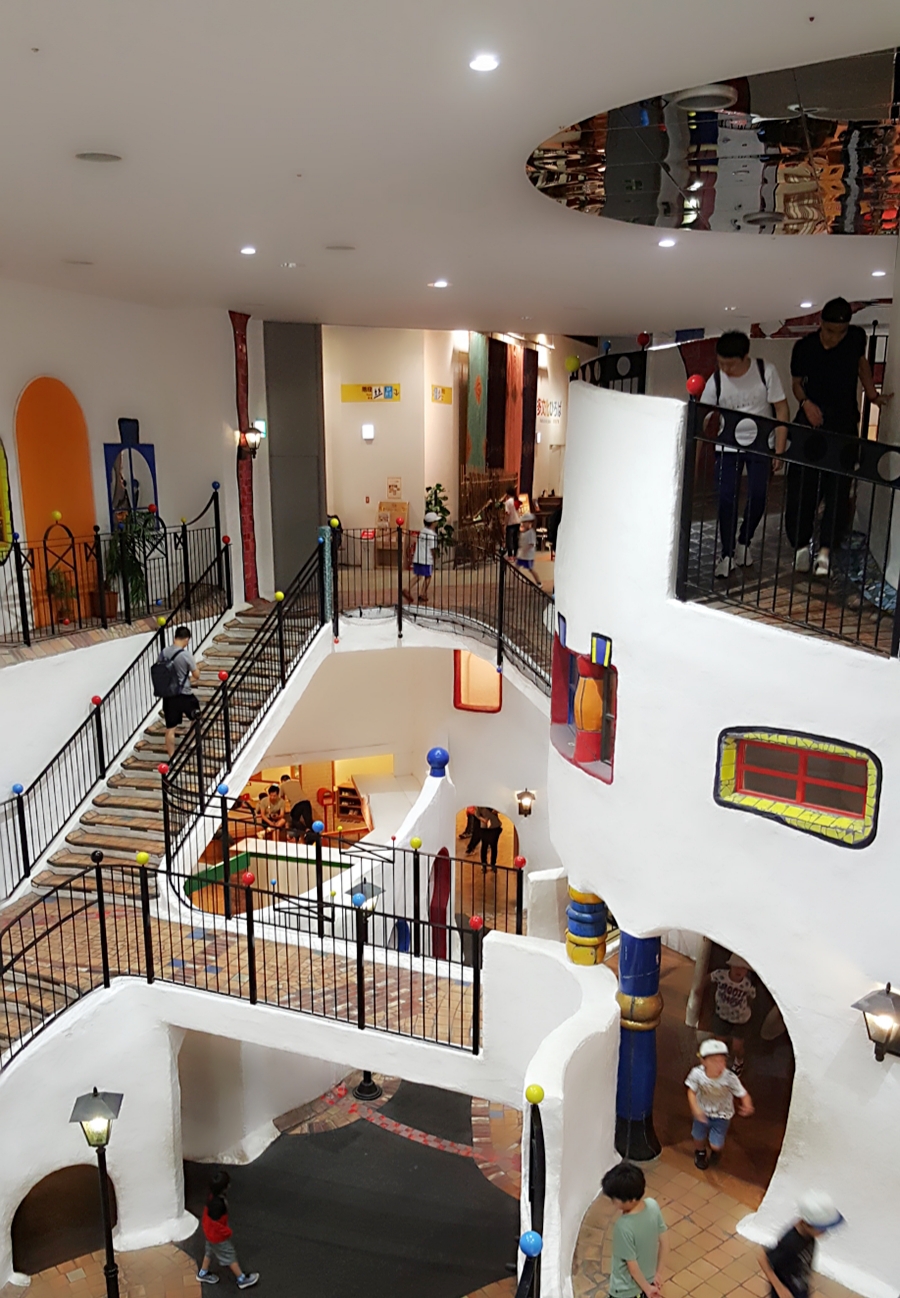 Osaka Kids Plaza levels interior