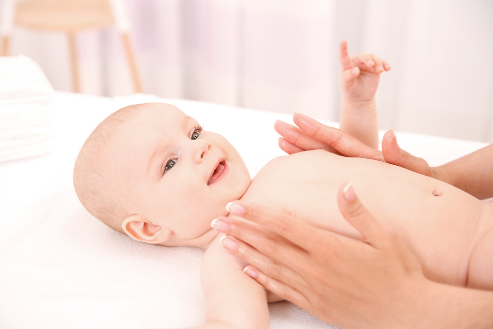 happy baby massage