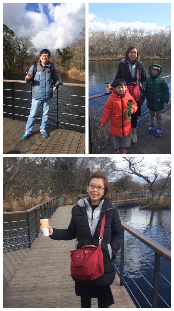 Family photos with Ecoland Jeju scenery