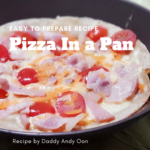 Wonder Years Mummy Matter Recipe Pizza in a Pan