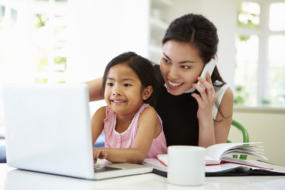 work from home mum singapore