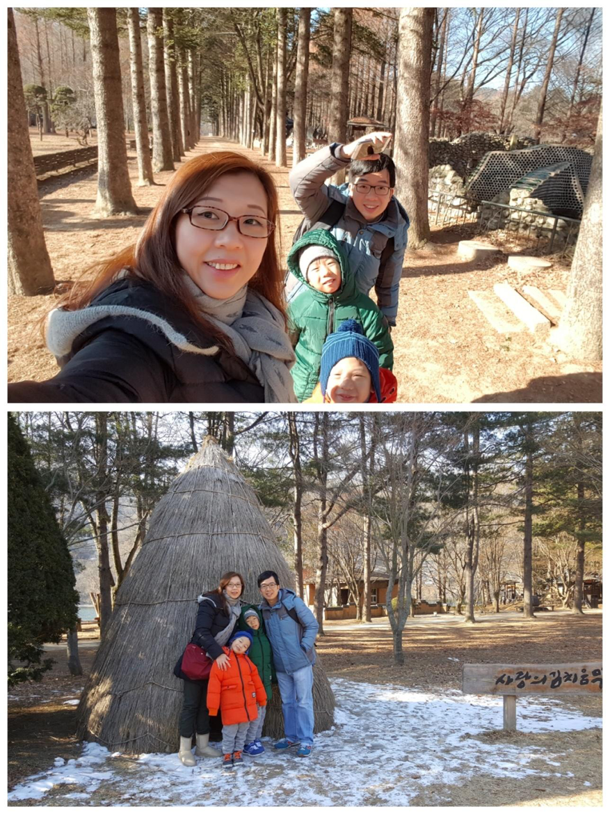Wonder Years Family Travels Nami island Korea