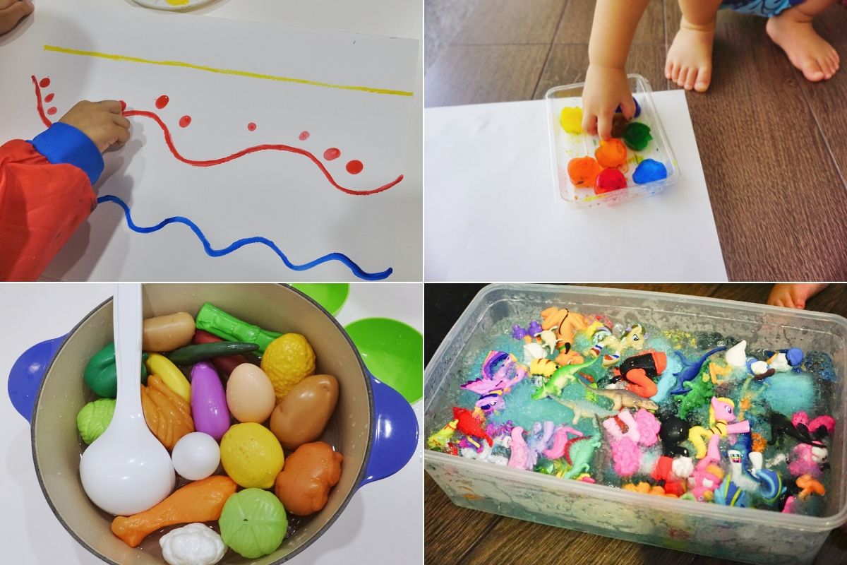 sensory play for toddlers