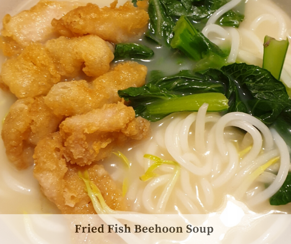 Easy to Prepare Recipe Fried Fish Beehoon Soup