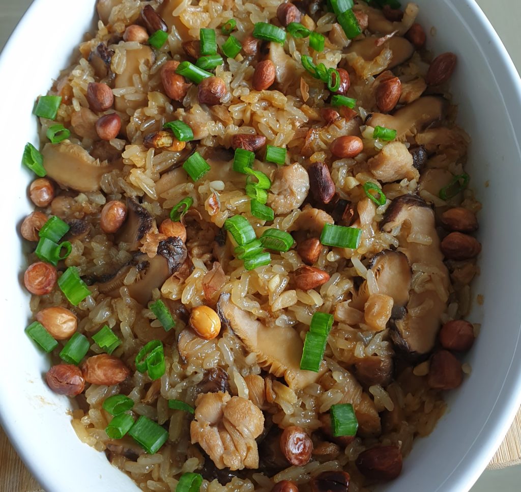 Easy Recipe steamed glutinous rice