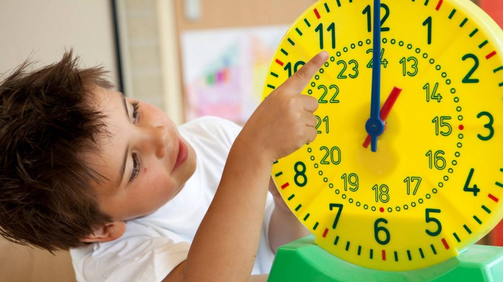 teaching time management to kids
